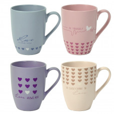 TAZZA MUG LOVE 340CC ASS. (12pz)